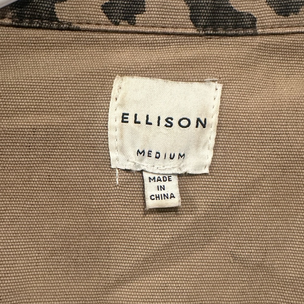 Ellison Leopard Printed Utility Jacket - image 6